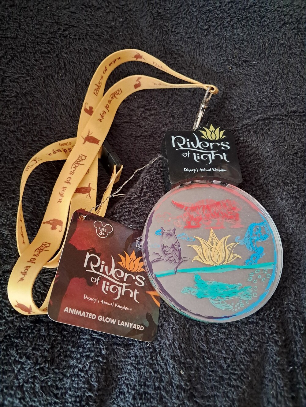 RARE River of Lights Light Up Motion Lanyard